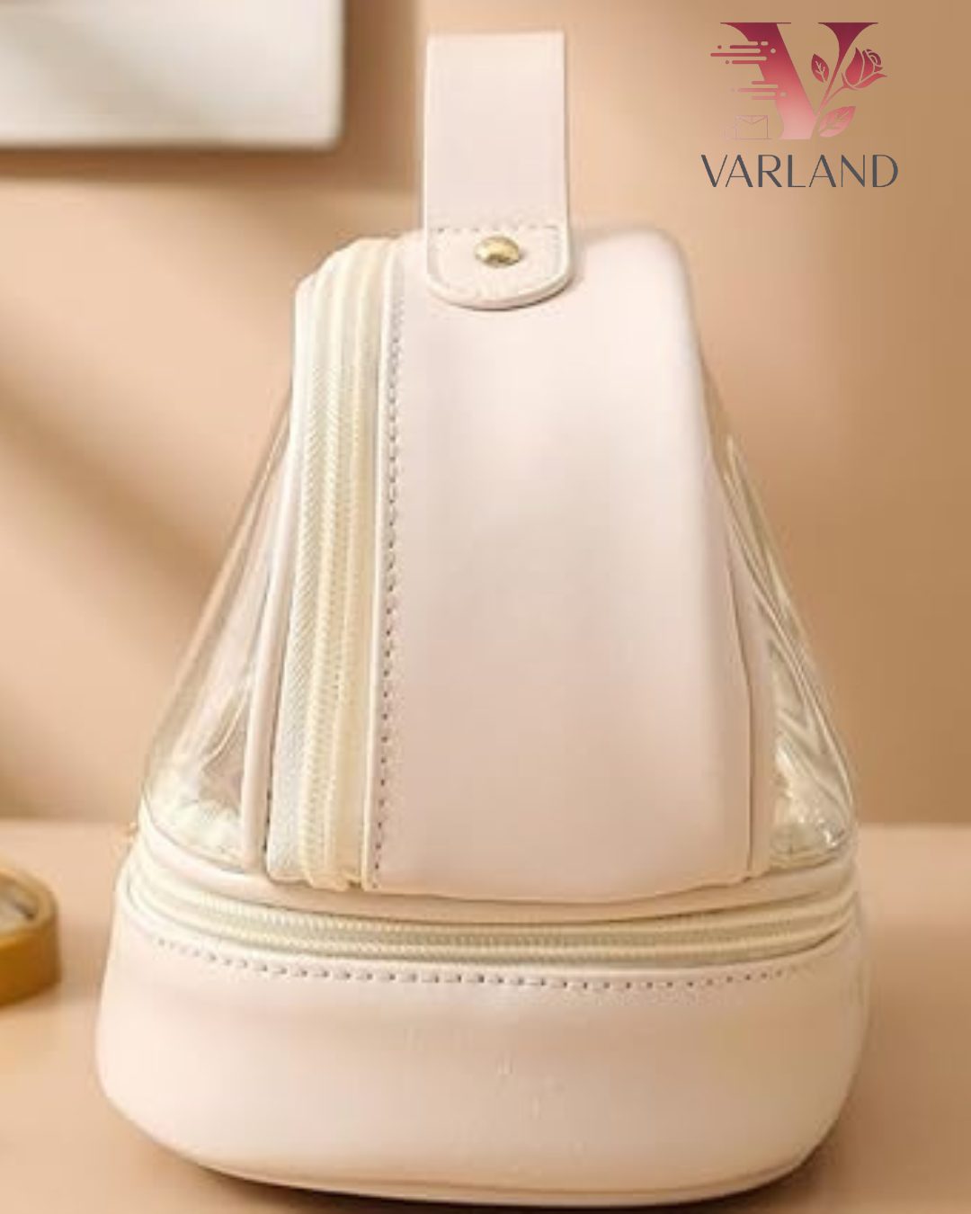 Bolsa transparente cosmetiquera